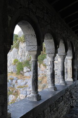 Columns of Saint Peter in Portovenere, Italy