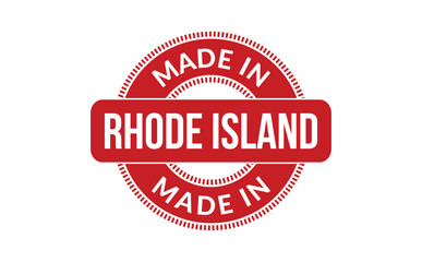 Made In Rhode Island Rubber Stamp