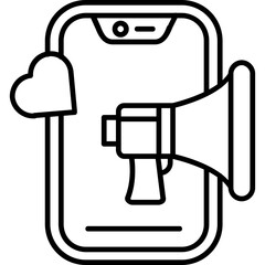 Viral marketing Icon