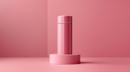 A minimalist representation of one cosmetic product