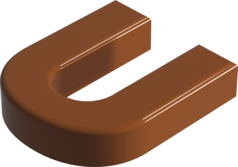 발렌타인 데이 3d 초콜렛 컨셉 알파벳 대문자