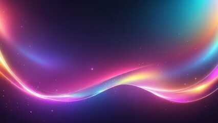 Obraz premium abstract background with glowing lines