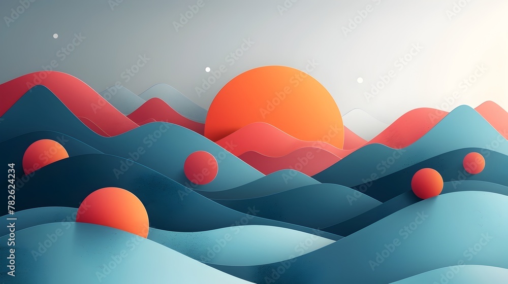 Poster minimalist background for engaging powerpoint presentations