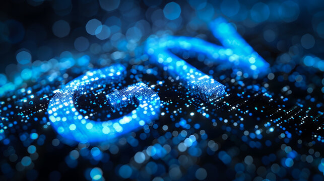 Blue Letters Style in Tilt-shift Reflection and Network Fluid