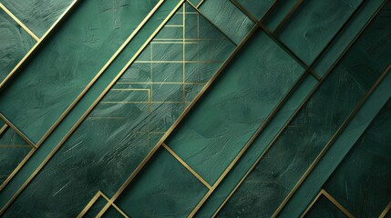 Luxurious abstract green background for modern wallpapers, Ai Generated.
