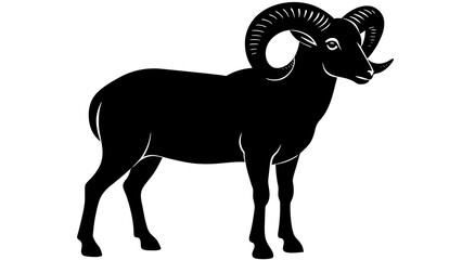 North American cougar vector illustration