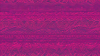 Pink background with patterns