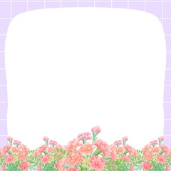 Carnations background