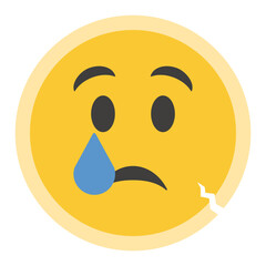 Fototapeta premium Emoji Illustration Simple