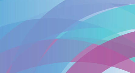 abstract banner of geometric waves of blue and light blue and lilac colors