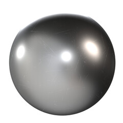 Metal Geometric Abstract 3D Object Steel Shape Textured 