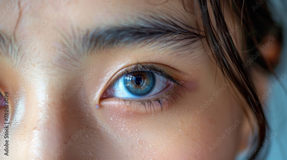 Aufkleber the brows sit low on the forehead creating a sense of seriousness and intensity in the steely gaze o