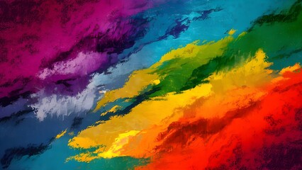rainbow colors background with different shades abstract background with oil paint stains