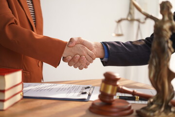 Male lawyer, skilled in jurisprudence, navigates legal matters, drafting contracts, advising...