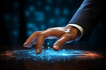 Touchscreen Interaction on a secure computer