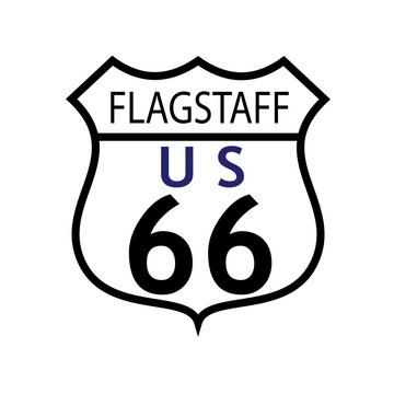 Flagstaff Arizona Route 66 Sign