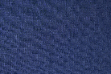 blue hemp viscose natural fabric cloth color, sackcloth rough texture of textile fashion abstract background - 782729844