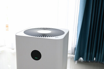 air purifier technology clean dust pm 2.5 in living room inside home for healthy care of respiratory system - 782730056