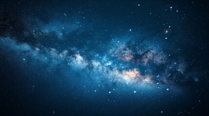 Fototapeta na wymiar Starry outer space background texture.