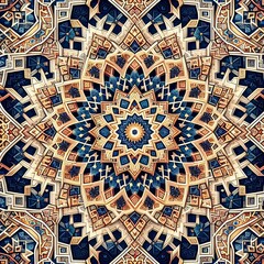 Islamic Geometric Patterns: Immerse yourself in the mesmerizing complexity of Islamic geometric art, featuring intricate patterns and motifs inspired by traditional Islamic architecture and design.