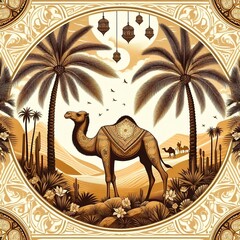 Islamic Geometric Patterns: Immerse yourself in the mesmerizing complexity of Islamic geometric art, featuring intricate patterns and motifs inspired by traditional Islamic architecture and design.