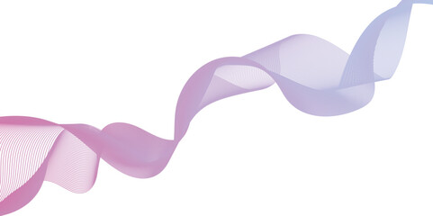Abstract blend pink wave lines and technology background. Background lines wave abstract stripe design. White background, mesh abstract, vector gradient line soft blend.