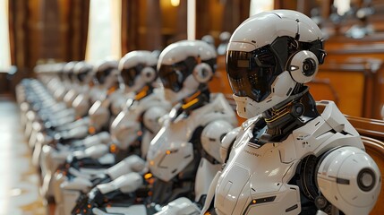 Fototapeta premium Emergence of a New Era: Witnessing the Dawn.