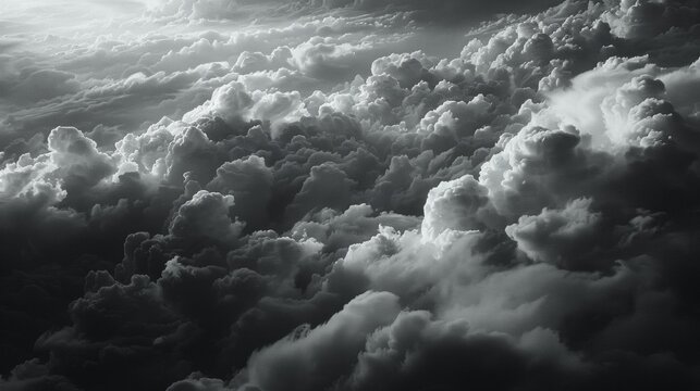 As the day progresses the clouds start to darken and the light shifts to a darker more moody tone. The edges of the clouds become more defined and shadowy giving the impression of .