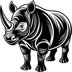 rhino head mascot,rhino silhouette,vector,icon,svg,characters,Holiday t shirt,black rhino face drawn trendy logo Vector illustration,rhino on a white background,eps,png