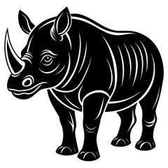 rhino head mascot,rhino silhouette,vector,icon,svg,characters,Holiday t shirt,black rhino face drawn trendy logo Vector illustration,rhino on a white background,eps,png