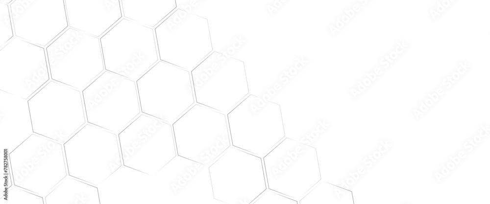 Poster vector modern stylish hexagonal abstract geometric graphic seamless hexagon pattern transparent back