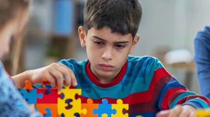 Autism spectrum disorder ASD. A developmental disability caused by differences in the brain. People with ASD often have problems with social communication and interaction