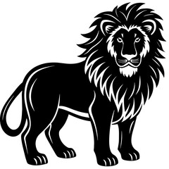 lion head mascot,lion silhouette,vector,icon,svg,characters,Holiday t shirt,black lion face drawn trendy logo Vector illustration,lion on a white background,eps,png