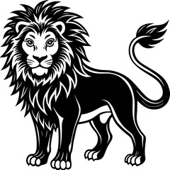 lion head mascot,lion silhouette,vector,icon,svg,characters,Holiday t shirt,black lion face drawn trendy logo Vector illustration,lion on a white background,eps,png