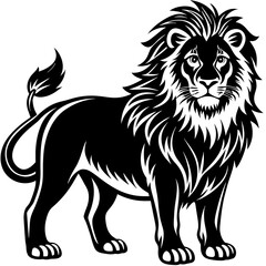 lion head mascot,lion silhouette,vector,icon,svg,characters,Holiday t shirt,black lion face drawn trendy logo Vector illustration,lion on a white background,eps,png