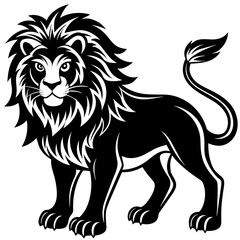 lion head mascot,lion silhouette,vector,icon,svg,characters,Holiday t shirt,black lion face drawn trendy logo Vector illustration,lion on a white background,eps,png