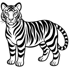 Tigeress head mascot,Tigeress silhouette,vector,icon,svg,characters,Holiday t shirt,black lion face drawn trendy logo Vector illustration,Tigeress on a white background,eps,png