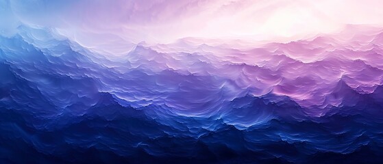Twilight sky, close up, deep blues and purples, soft gradients, tranquil - obrazy, fototapety, plakaty