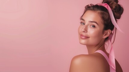 Breast Cancer Awareness Month celebrated every October.  Pink October as woman around the world adopt the pink colour to raise awareness about breast health