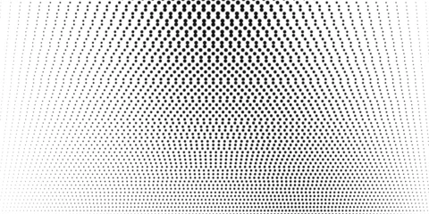 Deurstickers Abstract halftone dotted background. Futuristic grunge pattern, dots, waves. Vector modern pop art style texture for posters, sites, business cards. vector ilustration © ILHAM