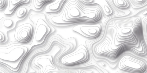 	
Topography line map. Vector seamless background subtle line pattern. Abstract Luxury black line art. White background with topographic wavy pattern design. Vector contour topographic map.