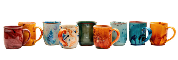 HD Hand-Painted Ceramic Mugs