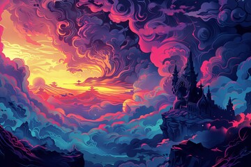 colorful background and texture
