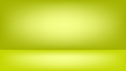 Abstract green gradient studio room background, displays for present product