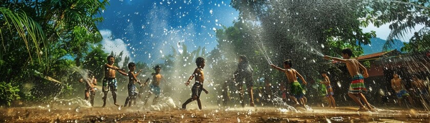 Songkran in the countryside