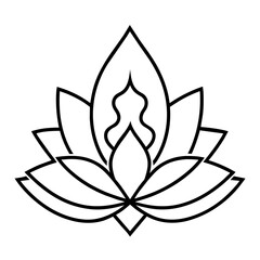 lotus flower icon