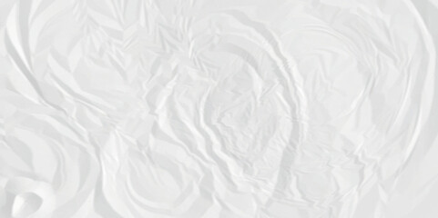 White crumpled paper texture . White wrinkled paper texture. White paper texture. White crumpled and top view textures can be used for background of text or any contents.