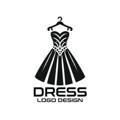 Dress Vector Logo Design