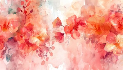 Watercolor Floral Texture, Bring a touch of softness and romance to your designs with watercolor floral textures. Ideal for wedding stationery, feminine branding, or artistic compositions