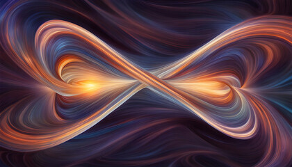 abstract fractal background infinity
